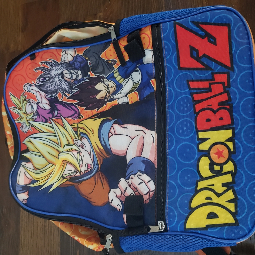 Kids Backpack - Blue and Orange